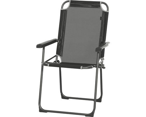 Klappbarer Campingstuhl mit Armlehnen