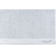 Serviette gris clair avec logo Lafuma