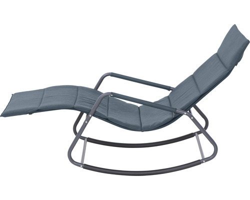 Schaukelliege mit Polsterauflage für den Garten