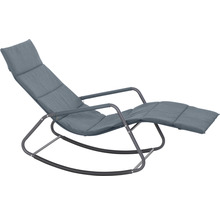 Gepolsterte Schaukel-Relaxliege mit Metallrahmen