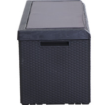 Gartenbox mit Sitzkissen und Griff