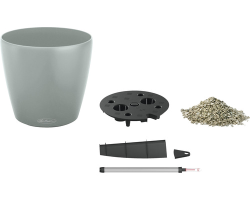 Pflanzgefäß mit Bewässerungssystem und Zubehör