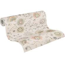 Rouleau de papier peint avec motif floral