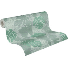 Tapetenrolle mit Blattmuster