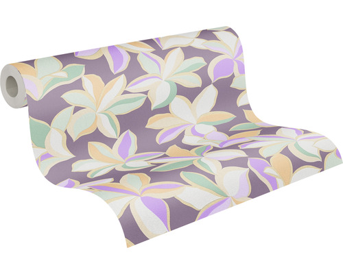 Tapetenrolle mit Blumenmuster