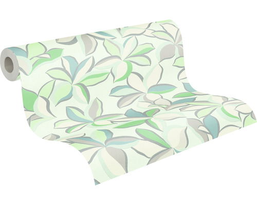 Tapetenrolle mit floralem Muster