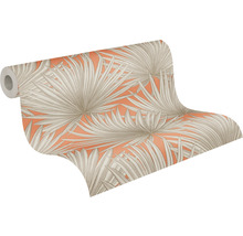 Tapetenrolle mit Palmenblattmuster