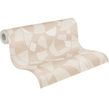 Tapetenrolle mit geometrischem Muster