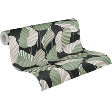 Tapetenrolle mit Blattmuster