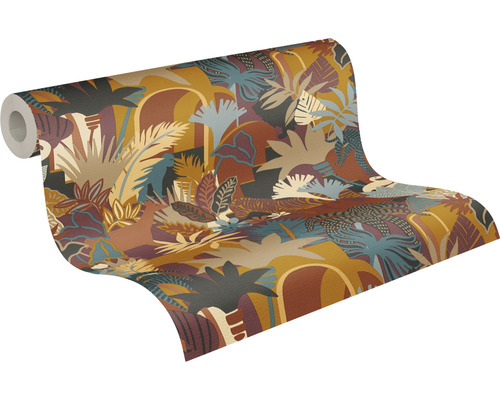 Rouleau de papier peint à motif jungle