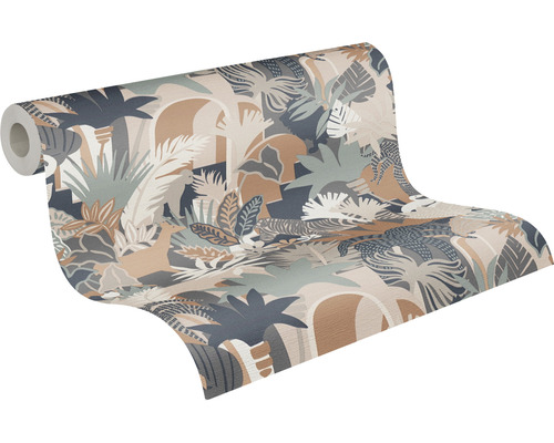 Rouleau de papier peint avec motif de jungle