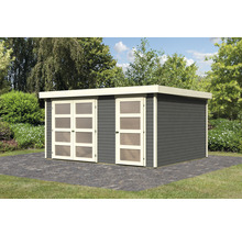 Gartenhaus Karibu Elmar 3 428 x 351,5 cm terragrau