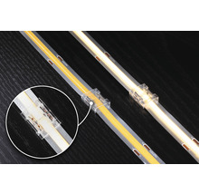 LED Streifen mit transparentem Verbinder