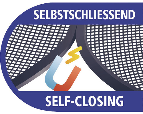 Symbol für selbstschliessendes Fliegengitter