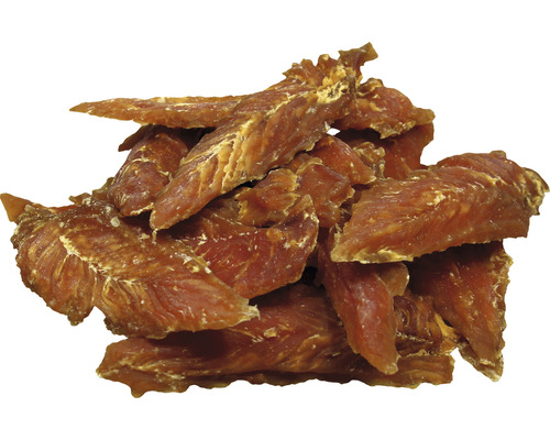 En-cas pour chien poitrine de poulet en tranches 1 kg Pile de snacks à la viande pour animaux de compagnie