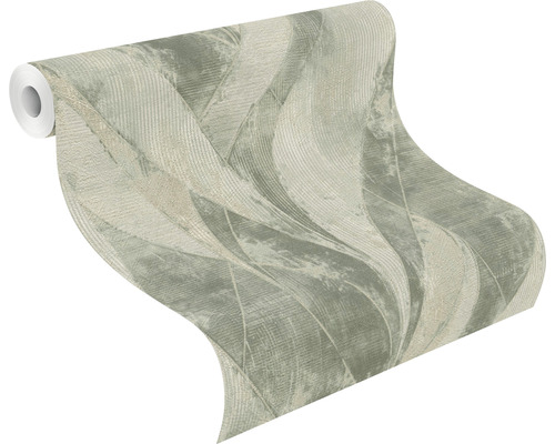 Tapetenrolle mit Blattmuster