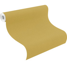 Vliestapete 555929 Lirico Uni gelb
