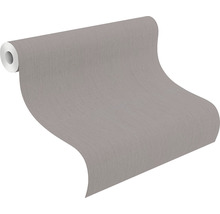 Papier peint intissé 746068 Indian Style Uni gris