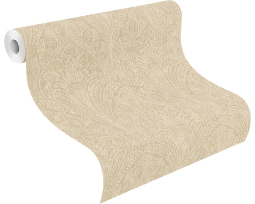 Tapetenrolle mit floralem Muster