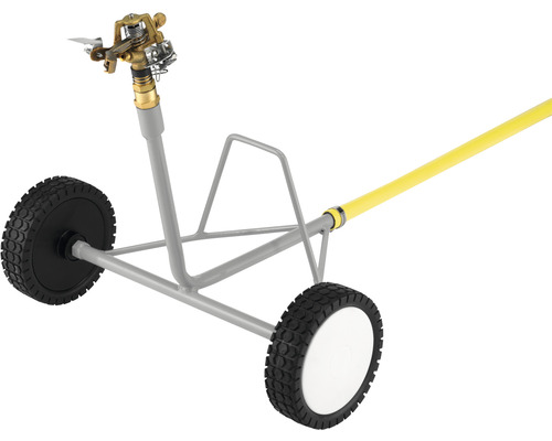 Arroseur de pelouse sur roues pour l''arrosage du jardin