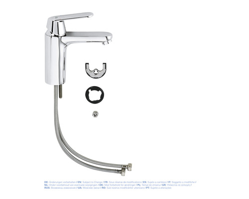 Waschtischarmatur mit Zubehör