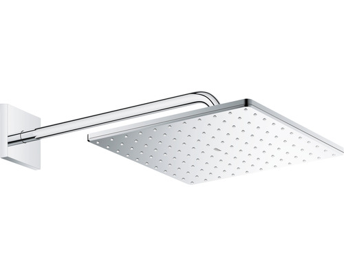 Quadratischer Duschkopf zur Wandmontage