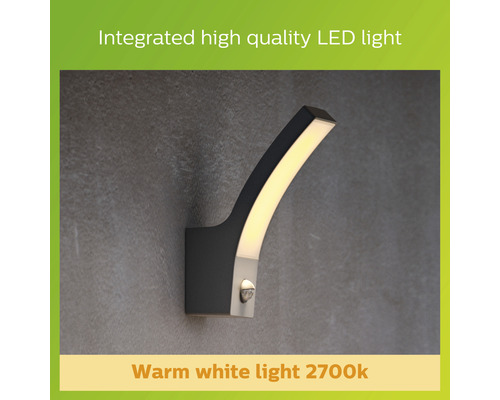 Applique murale LED avec détecteur de mouvement