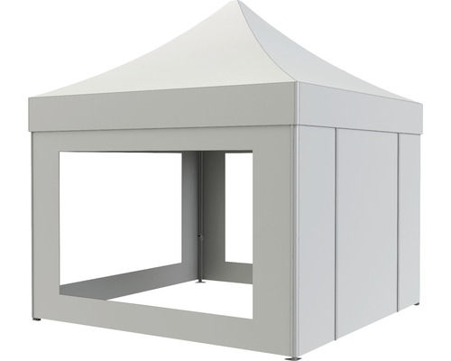 Tente de réception avec cadre en aluminium et toit en tissu