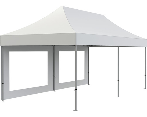 Tente de réception avec éléments de fenêtre