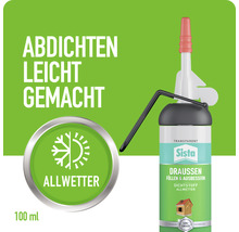 Sista Draußen Füllen & Ausbessern Dichtstoff Spender transparent 100 ml