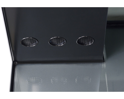 Hotte aspirante avec trois lampes