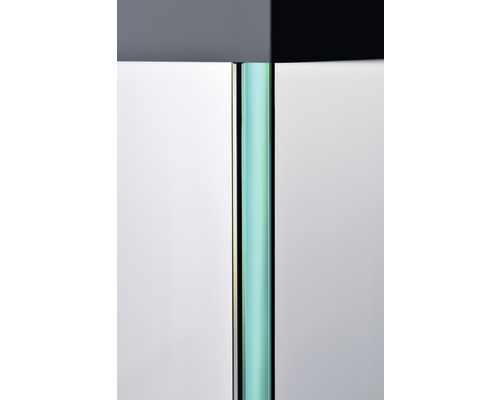 Vue détaillée d''un panneau de verre