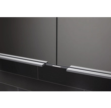 Spiegelschrank KEUCO Royal Match 100 x 15 x 70 cm silber 2-türig LED IP 20 Unterputz