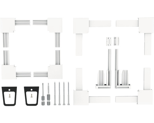 Accessoires du système de profilés en aluminium pour le montage