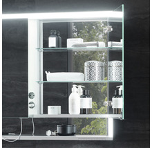 Spiegelschrank KEUCO Royal Lumos 120 x 16,5 x 73,5 cm verspiegelt 3-türig LED IP 24 713