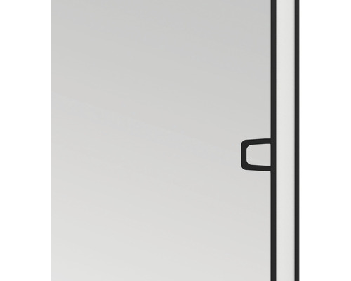 Détail d''une cabine de douche avec poignée