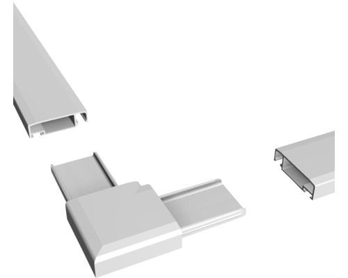 Raccord d''angle en plastique pour profilés