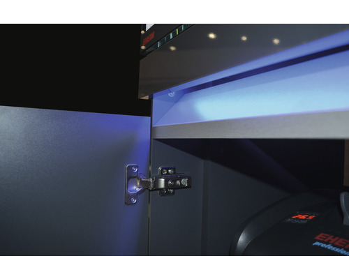 Aquariumunterschrank mit Beleuchtung und Filter