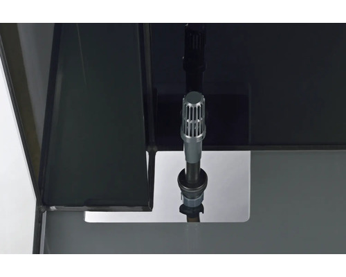 Innenansicht eines Aquariums mit Filter