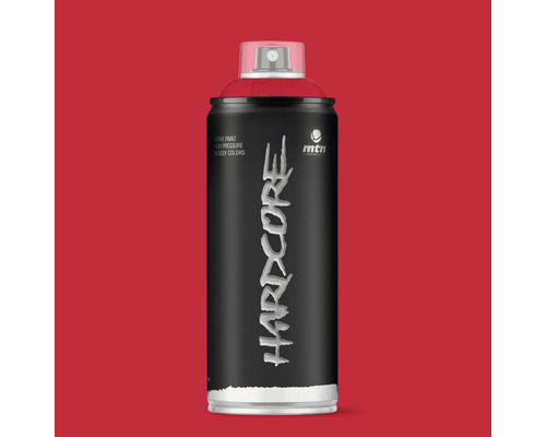 Peinture aérosol MTN Montana Hardcore RV-241 Madrid Red 400 ml Bombe de peinture MTN Hardcore