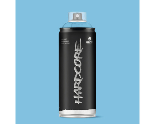 Peinture aérosol MTN Montana Hardcore RV-8 Light Blue 400 ml Bombe de peinture MTN Hardcore
