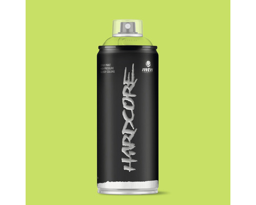 Peinture aérosol MTN Montana Hardcore RV-16 Pistachio Green 400 ml Peinture aérosol MTN Hardcore