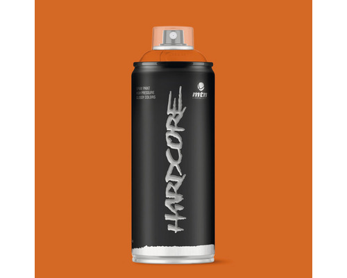 Peinture aérosol MTN Montana Hardcore RV-2004 Orange 400 ml Peinture aérosol MTN Hardcore