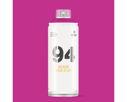 Peinture aérosol MTN Montana 94 RV-4010 magenta 400 ml Bombe de peinture MTN 94