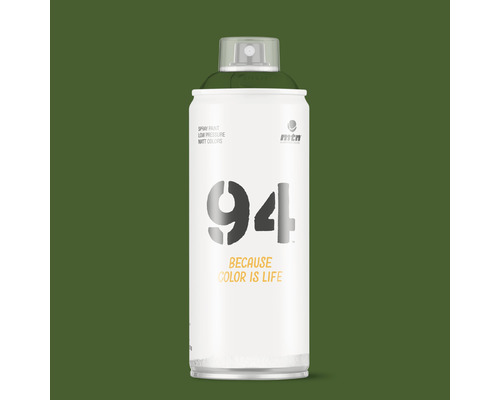 Peinture aérosol MTN Montana 94 RV-126 Toscana Green 400 ml Peinture aérosol MTN 94