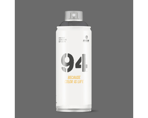 Peinture aérosol MTN Montana 94 RV-120 Wolf Grey 400 ml Peinture aérosol dans une bombe