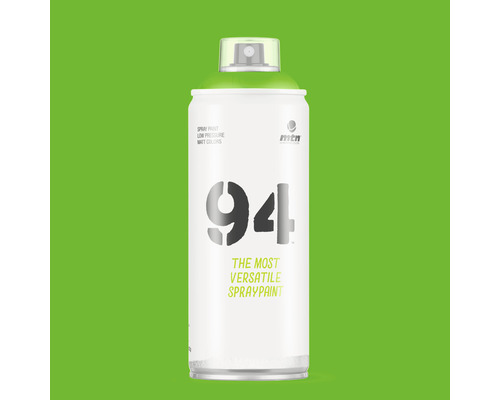 Peinture aérosol peinture phosphorescente MTN Montana 94 vert néon 400 ml Peinture aérosol MTN 94 en bombe