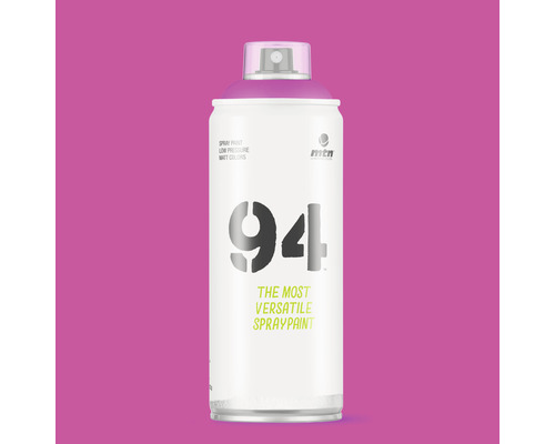 Peinture aérosol peinture phosphorescente MTN Montana 94 fuchsia néon 400 ml Peinture en aérosol