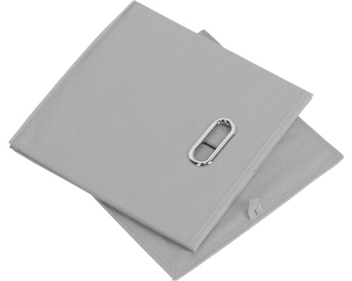 Boîte de rangement en tissu avec poignée