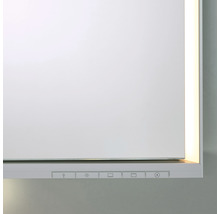 Spiegelschrank KEUCO Royal Lumos 100 x 16,5 x 73,5 cm silber 2-türig LED IP 24 Unterputz 723